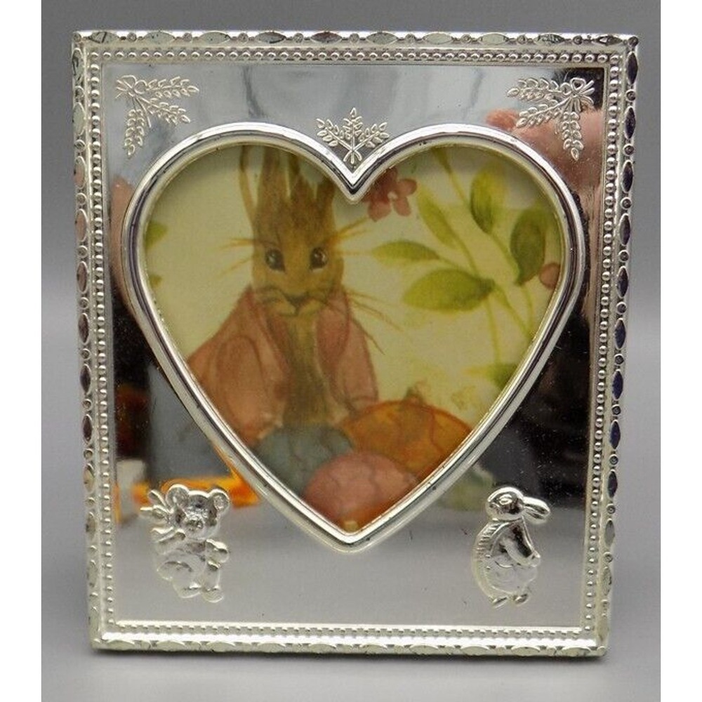Peter Rabbit Picture Frame Grenadier Silver Plated England Unused Original Box